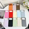Silikon Stoßfeste Handyhülle für iPhone 17 Pro Max Air 16 E 15 Plus 14 Pro 13 12 11 Minimalistisches Vollständig Abgedecktes Mattes Schutzcover