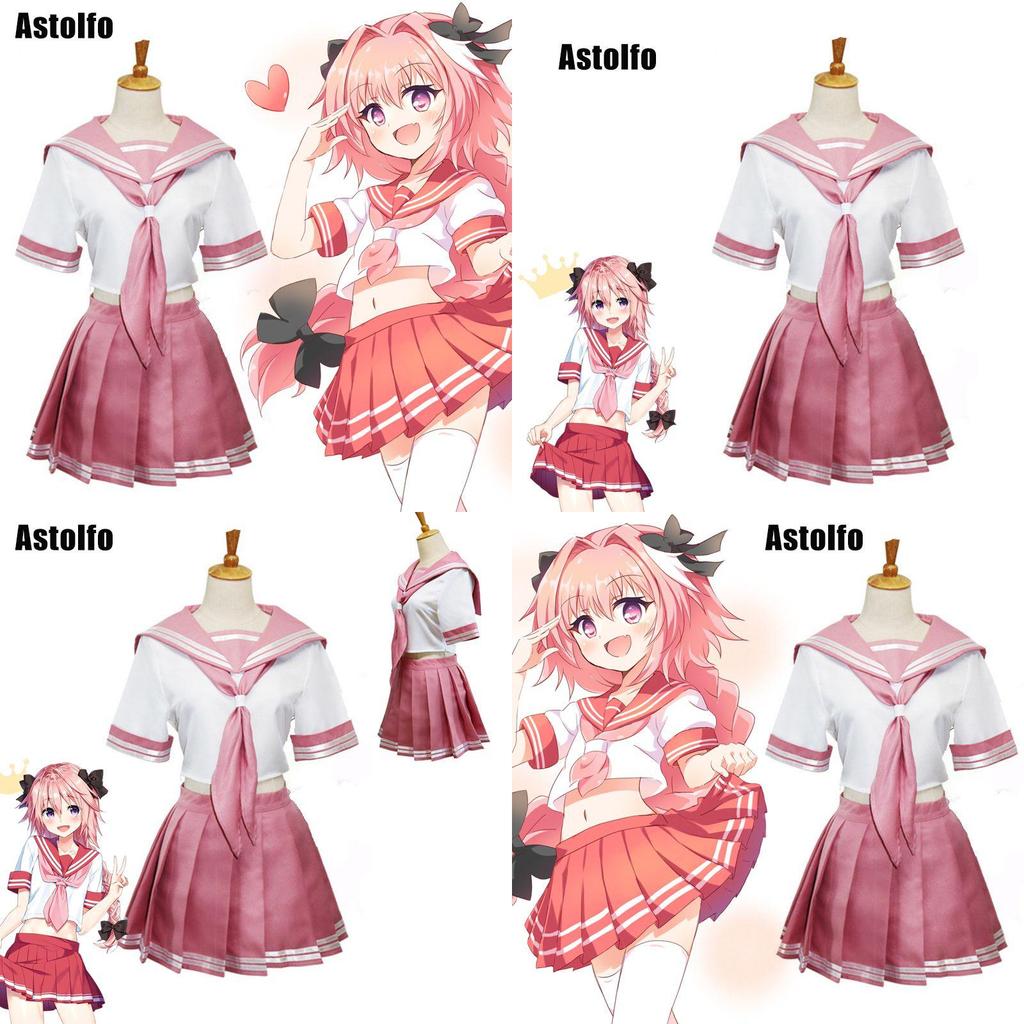 Astolfo Cosplay Kostüm Uniform Für Frauen Fate/grand Order Outfit