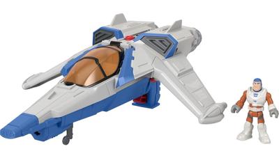 Fisher Price Imaginext Buzz Lightyear Light Sound Vehicle Years Old and HGT26 White & [3 Up]