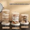 360° Rotating Makeup Storage Box Transparent Multi-Layer Jewelry Hair Accessories Organizer Rack Cosmetics Holder Box