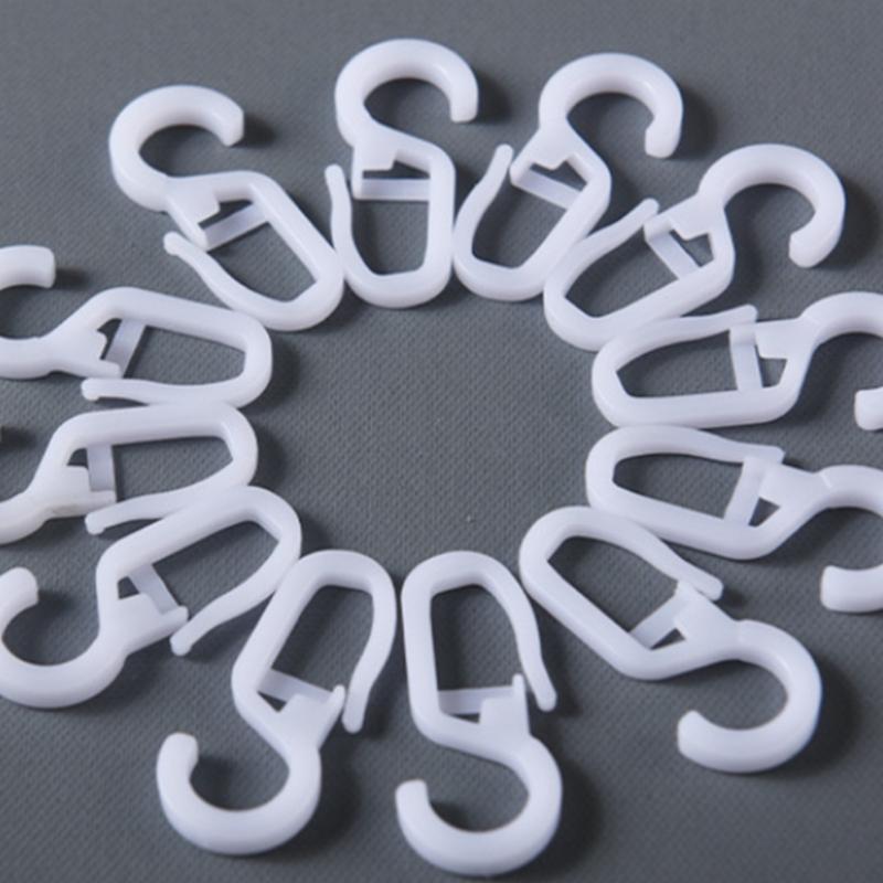 100Pieces Curtain Poles Rings 30mm Internal Diameter Eyelets Suitable For Drapery And Shower Use Window Treatments Rings