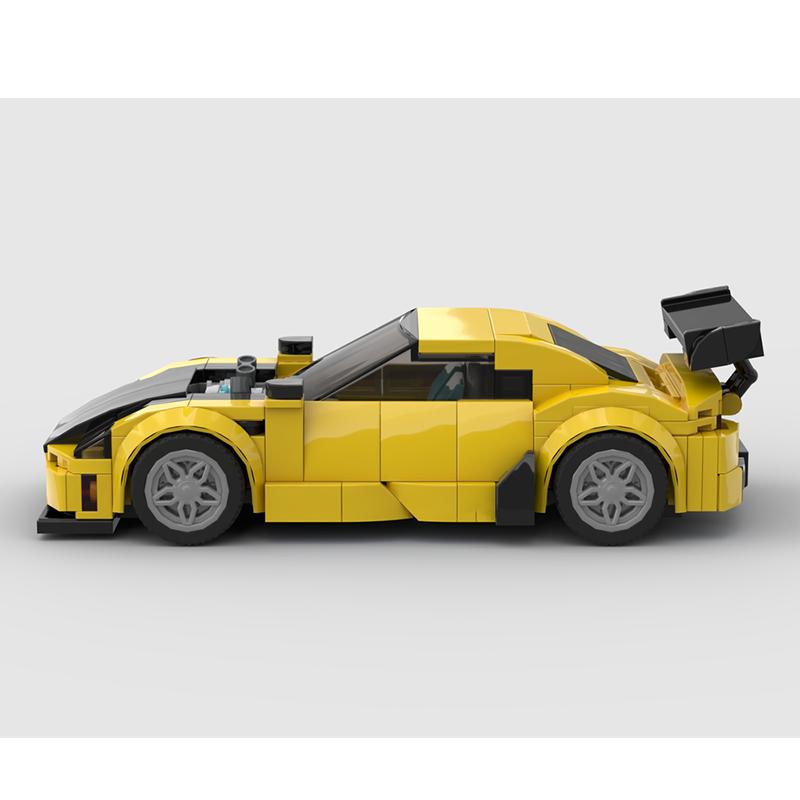 287 Parts MOC Building Block Model Car 1995 8 Hole Wide Version Creative Christmas Gift For Boys Adults Children