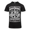 Johnny Cash Unisex Adult Music Rebel T-Shirt