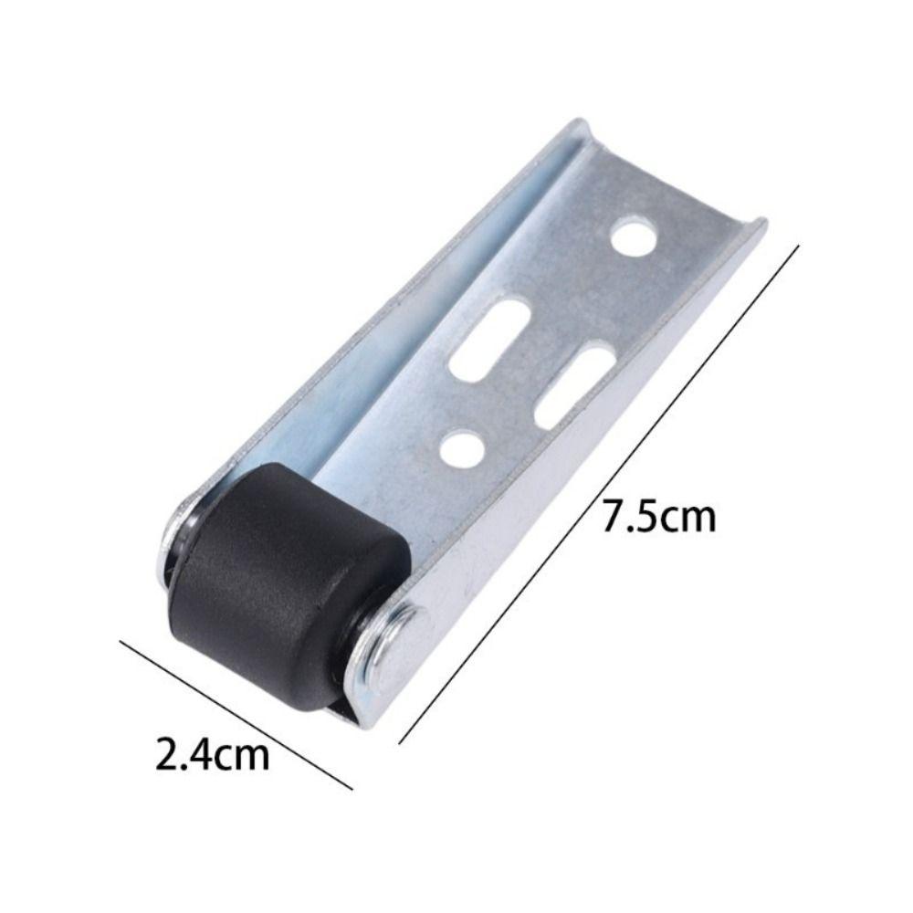 Silent Furniture Caster Side Mounted Door Support Moving Wheel New Pulley for 1/2Pcs