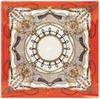 90*90cm Luxury Brand Women Silk Scarfs Belt And Chain Square Scarves Spring Summer Shawls For Ladies