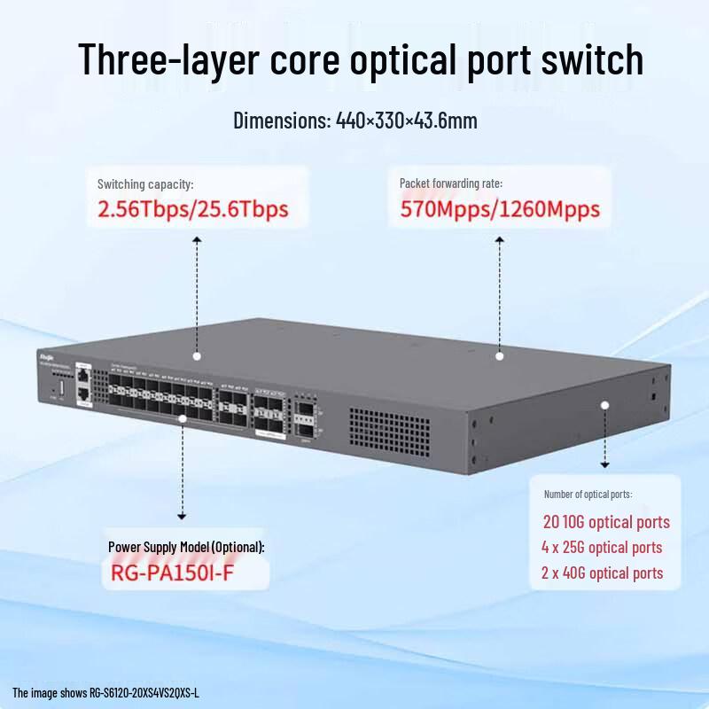 Ruijie RG-S6120-L 10G/25G/40G Fiber Core Switch