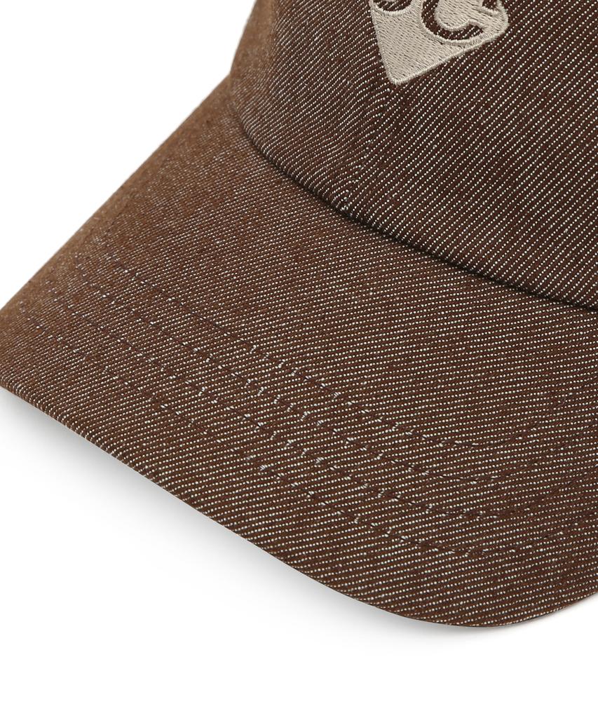Eondeokeonteulol Four Seasons Daily Basic Soft Top Logo Unisex Ball Cap Baseball Cap Dia / Authentic B B / Cp Brown
