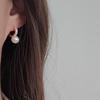 Women's Daily Accessory Pearl Earrings Best Pearl Cubic Ring