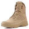 Fashion Tactical Men Boots Special Force Leather Waterproof Desert Combat Men Ankle Boots Work Shoes Plus Size Hiking Shoes Boots Men