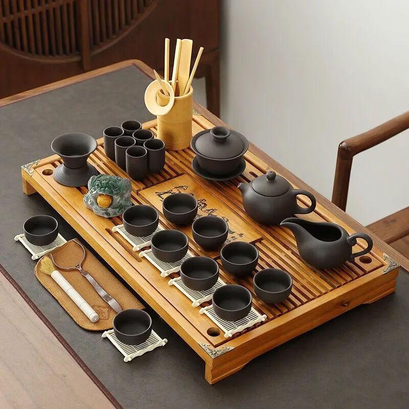 Handun Zisha Clay Chinese Tea Set