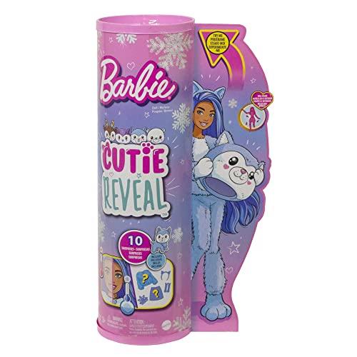 Barbie urocza! Kostium Psa Husky [Lalka do przebierania] [Od lat 3] HJL63
