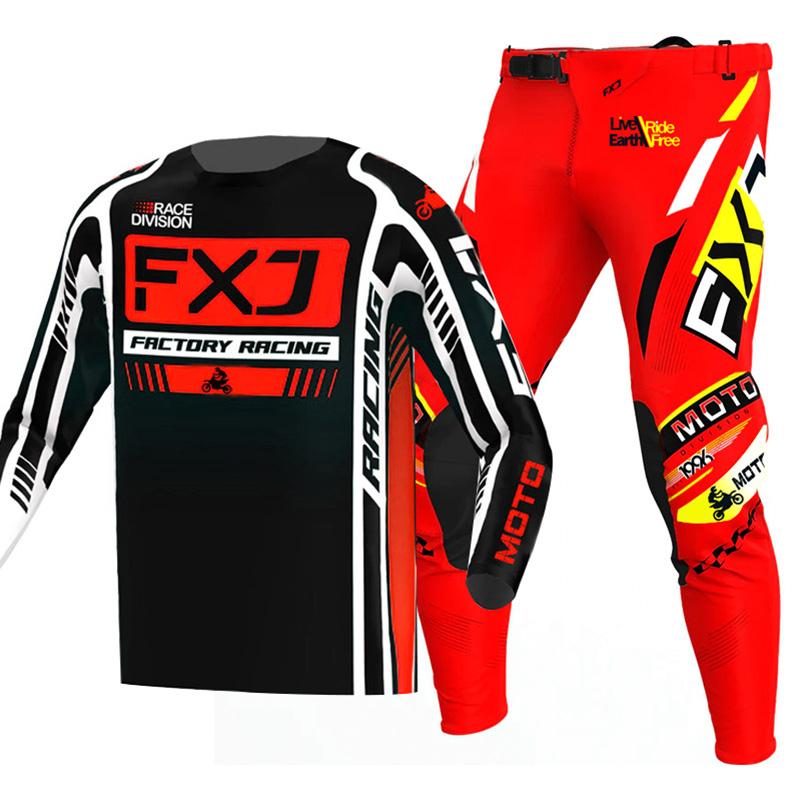 Motocross Gear Set for Kids 4 5 6 7 8 9 10 11 12 13 Years Youth Child Motorcycle Boy Girl Jersey Pant Kits Racing Suit Off-road Enduro MX MTB
