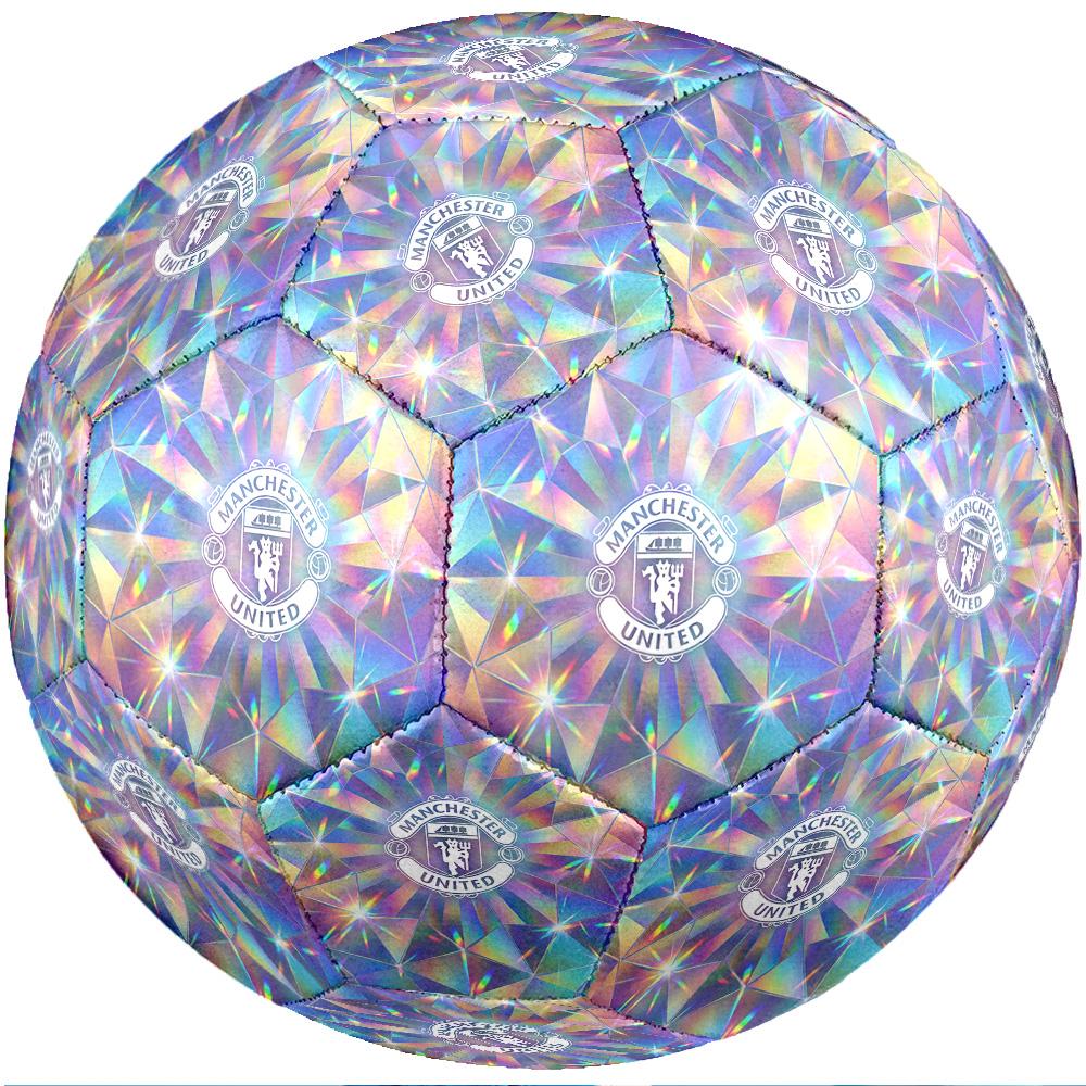 Manchester United Theme Soccer Ball Size 5 Soccer Ball Soft Touch Professional Training Football for Outdoor Sports