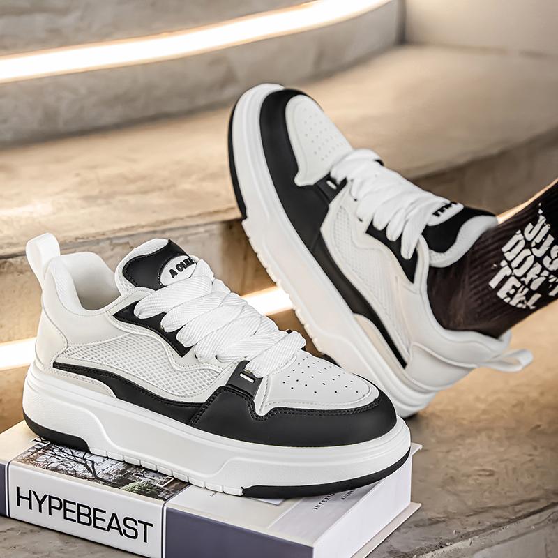 Męskie Casualowe Cztery Pory Roku Moda Studenci Wygodne Sneakersy Chłopcy Modne Miękka Podeszwa Oddychające Buty
