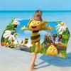 Book CartoonM- Maya-S the Bee Towel Soft Lightweight Anti-Sand Large Beach Towel Quick-Drying Bath Sports Family