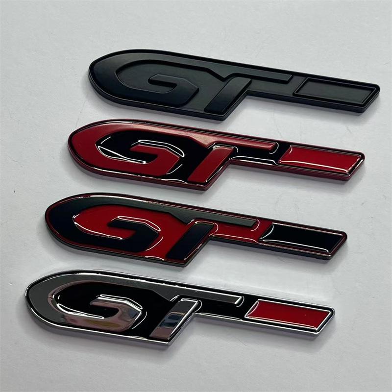 Nálepky s logom GT auta pre Peugeot 4008G/5008GT - Bočný znak a nálepka na kufor