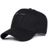 Casquettes de Baseball Unisexes Broderie 77 Lettres Printemps Automne Extérieur Réglables Casquettes Décontractées Chapeau Anti-UV Casquette de Sport