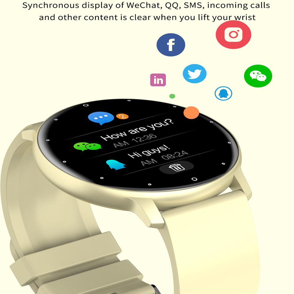 1.28 Inch Smart Watch Women Men Sport Fitness Smartwatch Sleep Heart Rate Monitor Waterproof SmartWatch For IOS Android Phone