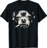 Hund raucht Zigarette Lustiges Chihuahua Meme T-Shirt