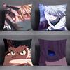 Anime Hunter X Hunter Pillow Case Cover Square Sofa with for Pattern Comfortable Cushionsuitable of Room