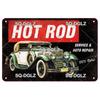 SQ-DGLZ Vintage Metal Sign Classice Cars Tin Sign Garage Shop Plate Home Bar Door Wall Decor Sticker Decoration Plaque Poster