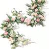 Simulated Rose Vine Decorative Wall Hanging for Home and Outdoor Weddings