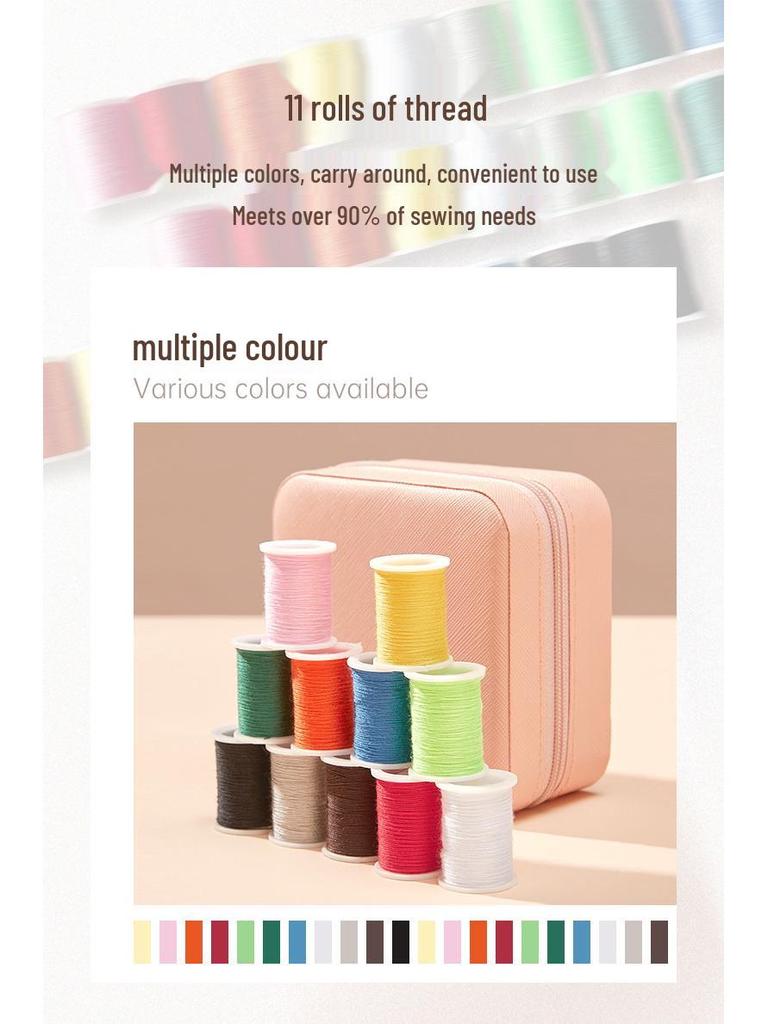 High-Quality Portable Needle & Thread Sewing Kit: Practical Mini Set for Home or Dormitory Mending