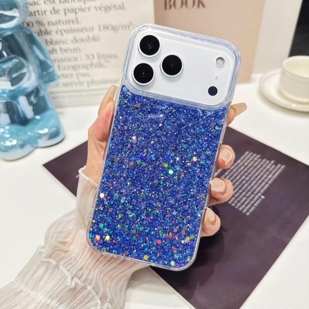 Sequin Glitter Case For iPhone 17 Pro Max 17 Pro Air 17e 16e 16 pro 15 + 14 13 12 11 X XR Bling Glitter Sparkle Protective Cover