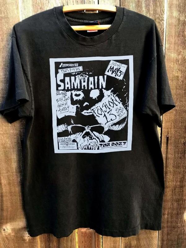 Remake Samhain Band Rare Design Basic T Shirt Retro Tee S2345XL NH27367 Unisex T-Shirt