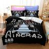 Anime Sword Art Online Bedding Set Duvet Cover Bedroom Comforter Covers Single Twin King Size Quilt Cover Home Textile Tool