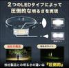 Rechargeable LED Light with Case for and Emergency Prefecture Headlight/Neck 17-Hour Illumination, Included, Ultra-Wide Angle, Compact,