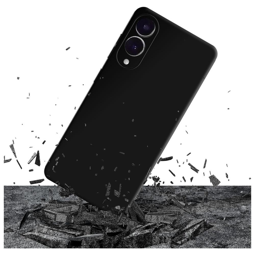 Fodral 3Mk Matt Case Pro För Galaxy S25 Edge Svart