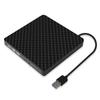 Wellnice Unidad DVD Externa USB Reproductor de CD DVD Unidad Portátil Compatible con Alta Velocidad Silenciosa Delgada Ligera 3.0 CD/DVD CD/DVD Lectura/Escritura DVD±RW
