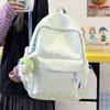 Schoolbag Japanese fashion bow simple schoolbag ins niche cute lightweight large capacity high value student double backpack