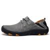 Heren leren loafer grote maat outdoor varkenshuid rubber zachte onderkant autorijden schoenen