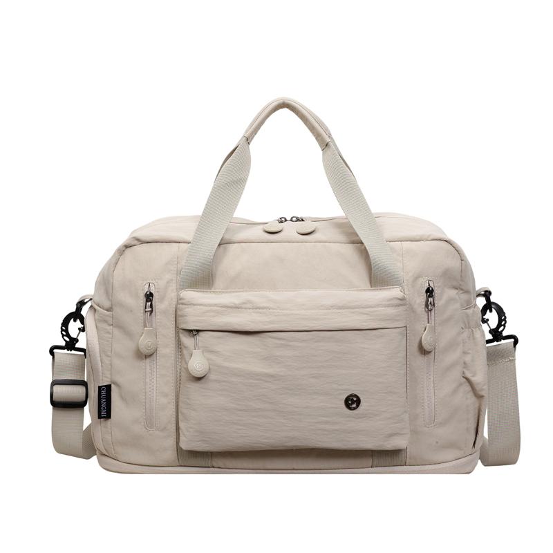 Große Kapazität Nylon Reisetasche für Damen Herren Leichtgewicht Reise-Tote Crossbody Schulter