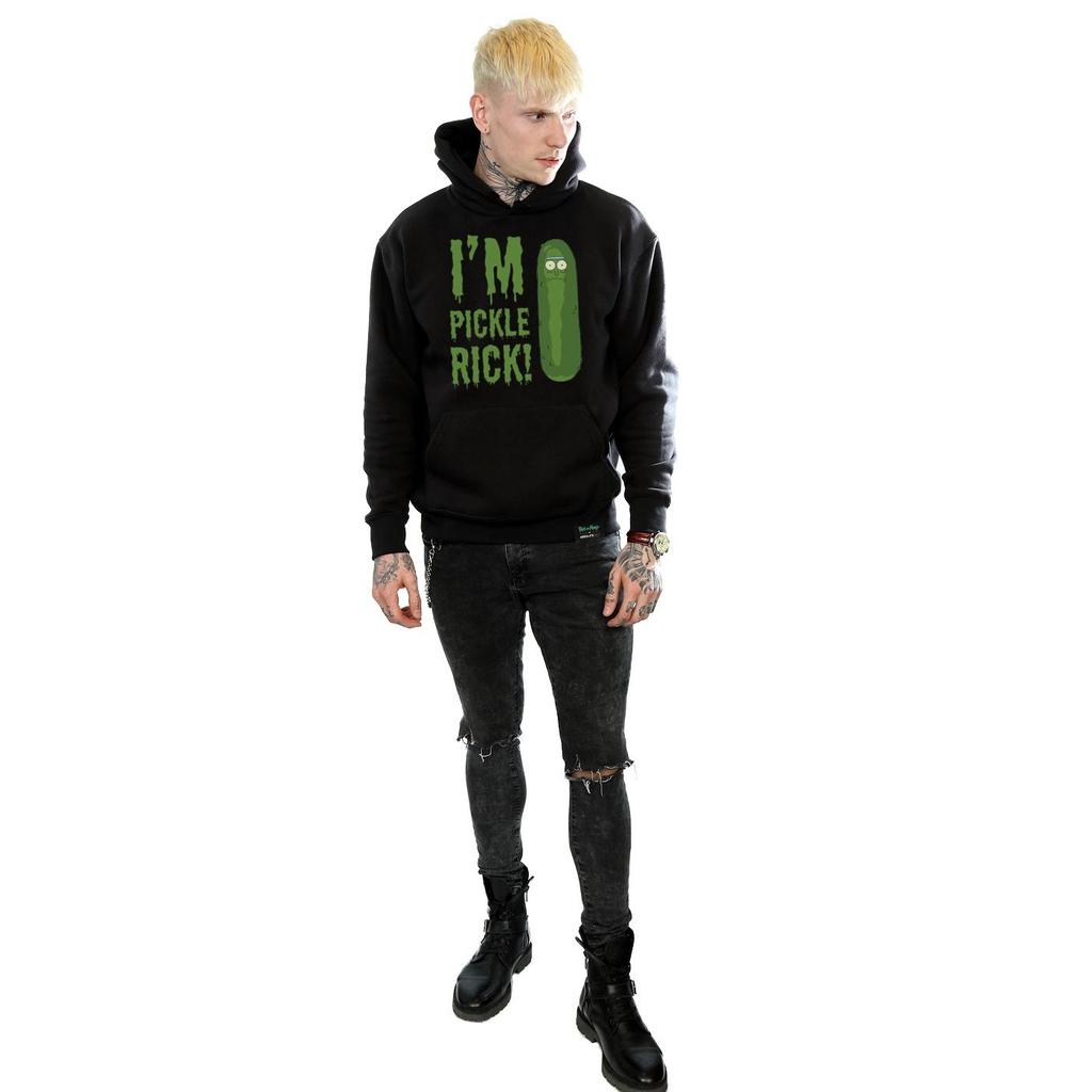 Rick And Morty Mens IÂ´m Pickle Rick Hoodie