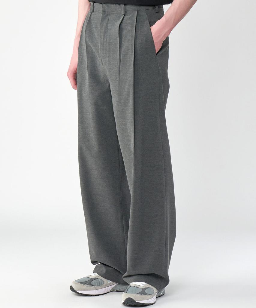 UNTAPPED STUDIO [2Pack] Double Pleated Wide Slacks 3 Colors