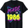 Made In Th Birthday Retro Years Old S Vintage Crewneck TShirt Regular Short Sleeve Casual Printed Tshirt Tops