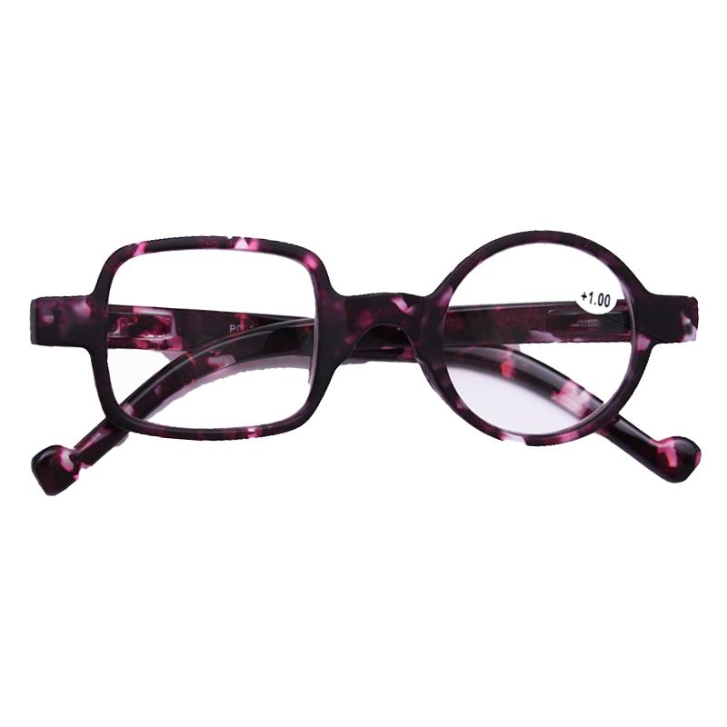Retro Old-Fashioned Presbyopic Glasses Irregular Round&square Glasses Men Women Fashionable Eyeglasses Trend Accessories