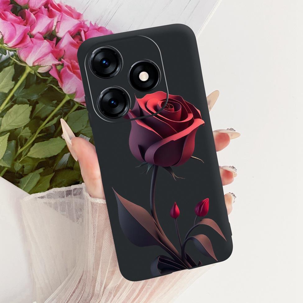 Case For Tecno Spark 10 Cover KI5q Cute Cat Fashion Butterfly Painted Casing For Techno Spark 10 Bumper