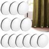 12 Pairs Magnetic Shower Curtain Weights Waterproof Reusable Magnetic Curtain Magnets Heavy Duty Magnetic Curtain Weights