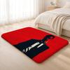 Classic Movie Fight Club Brad Pitt Boxing Film Floor Mat Machine Washable Soft Flannel Area Rug, Non-Slip Absorbent Floor Mat