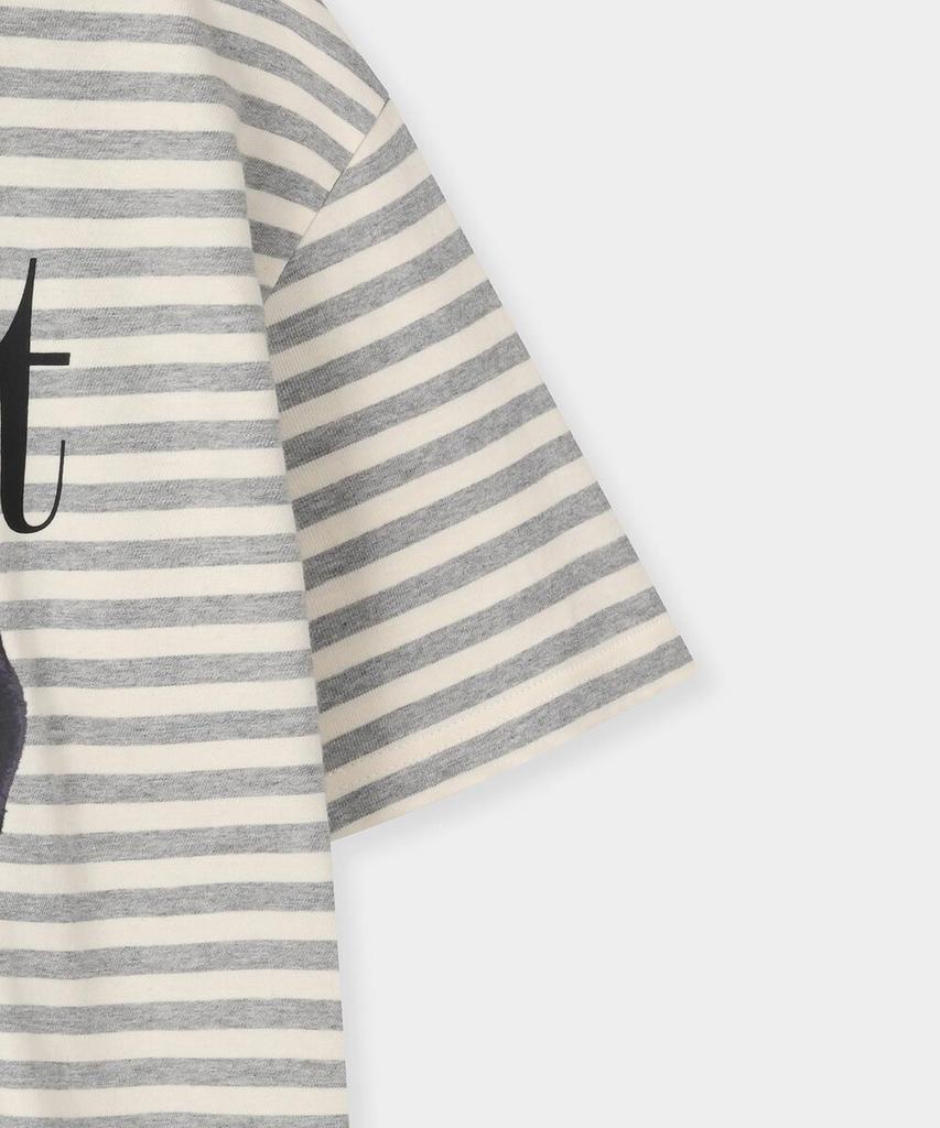 FALLETT Deuce Nero Short Sleeve T-Shirt Melange Gray