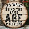 Vintage 8 Inch Round Metal Sign Wall Plaque Retro Pub Bar Man Cave Art