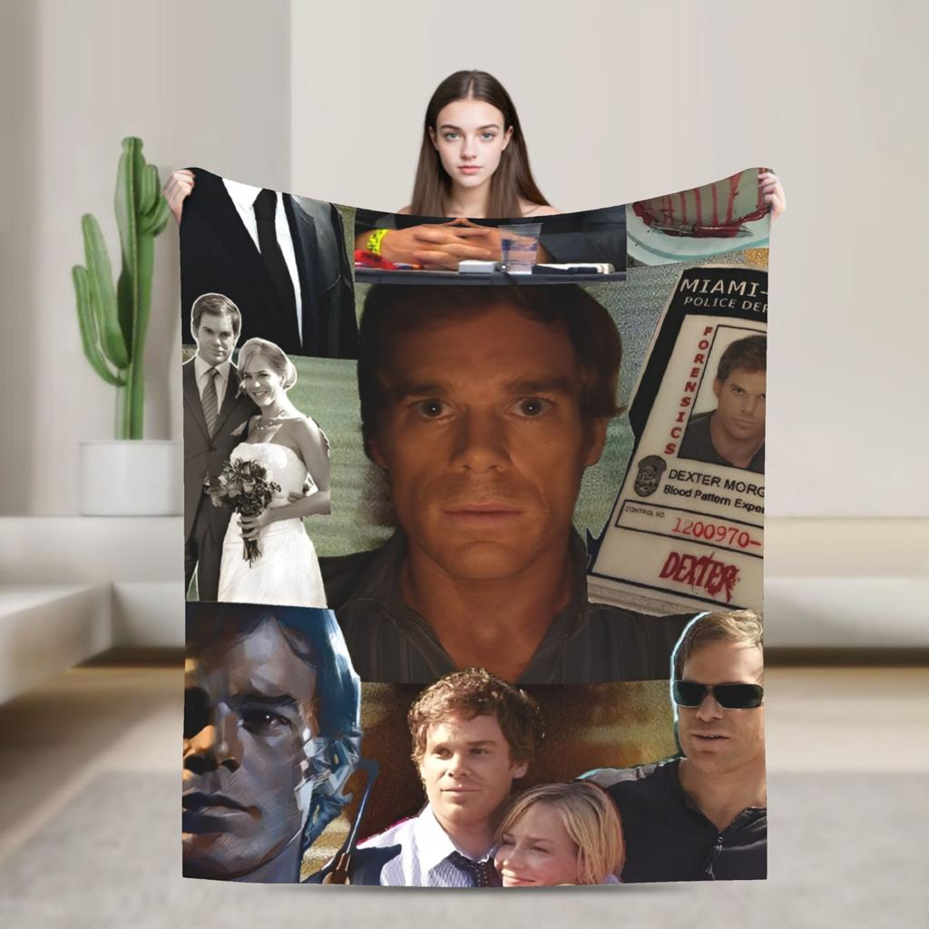 Dexter Weiche Warme Decke Kinder Plüsch Überwurf Decke Street Trend Sofa Sessel Flanell Bettdecke Schlafsofa Abdeckung