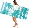 Coconut Tree Pattern Beach Towel for Family Stuff Friends Gifts Quick-Dry Towel For Bath Yoga Tourism Beach GYM Camping Swimming