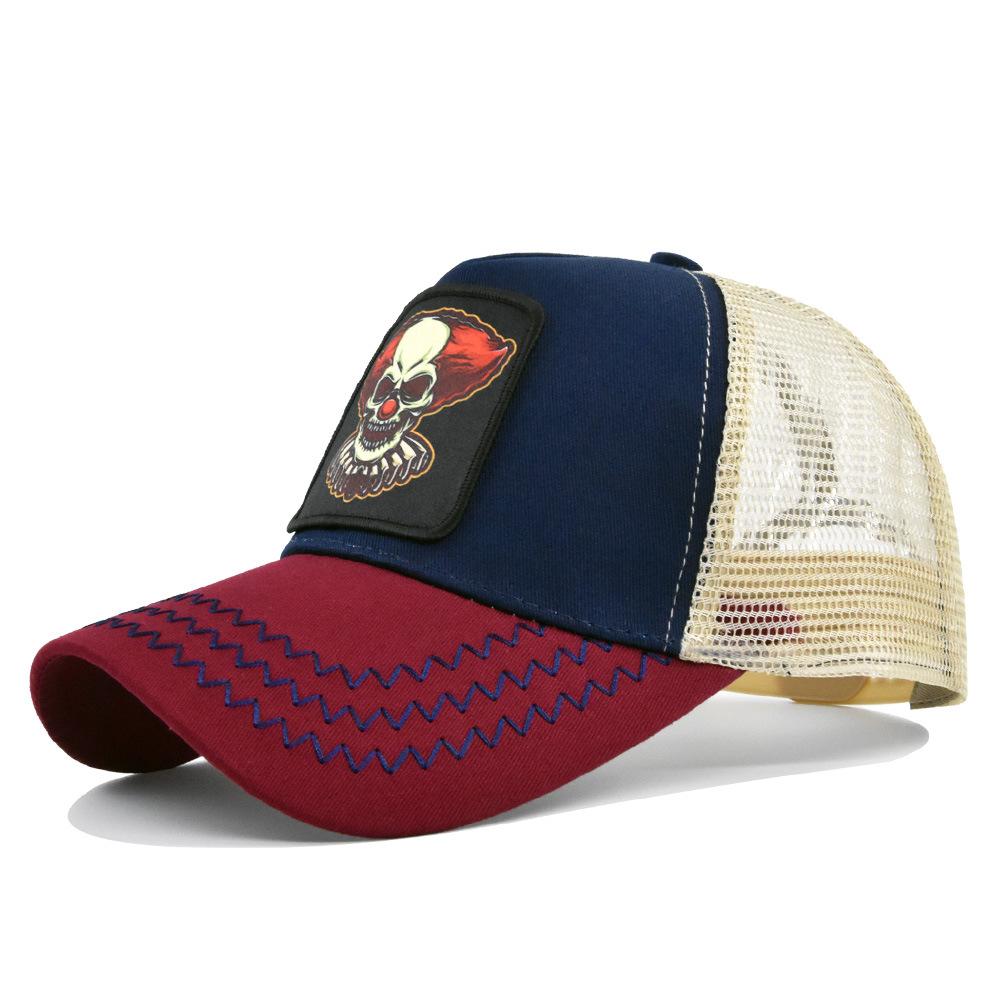 Anime Yama Baseball Şapkaları Erkek Kadın Snapback Şapkalar Sokak Giyimi Hip Hop Vizörlü Şapkalar Fileli Nefes Alabilen Baba Güneş Şapkası Unisex Kamyoncu Şapkaları