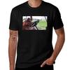 Orangutan Driving Golf Cart Tshirt Basic Solid Color Short Sleeve Cotton Top