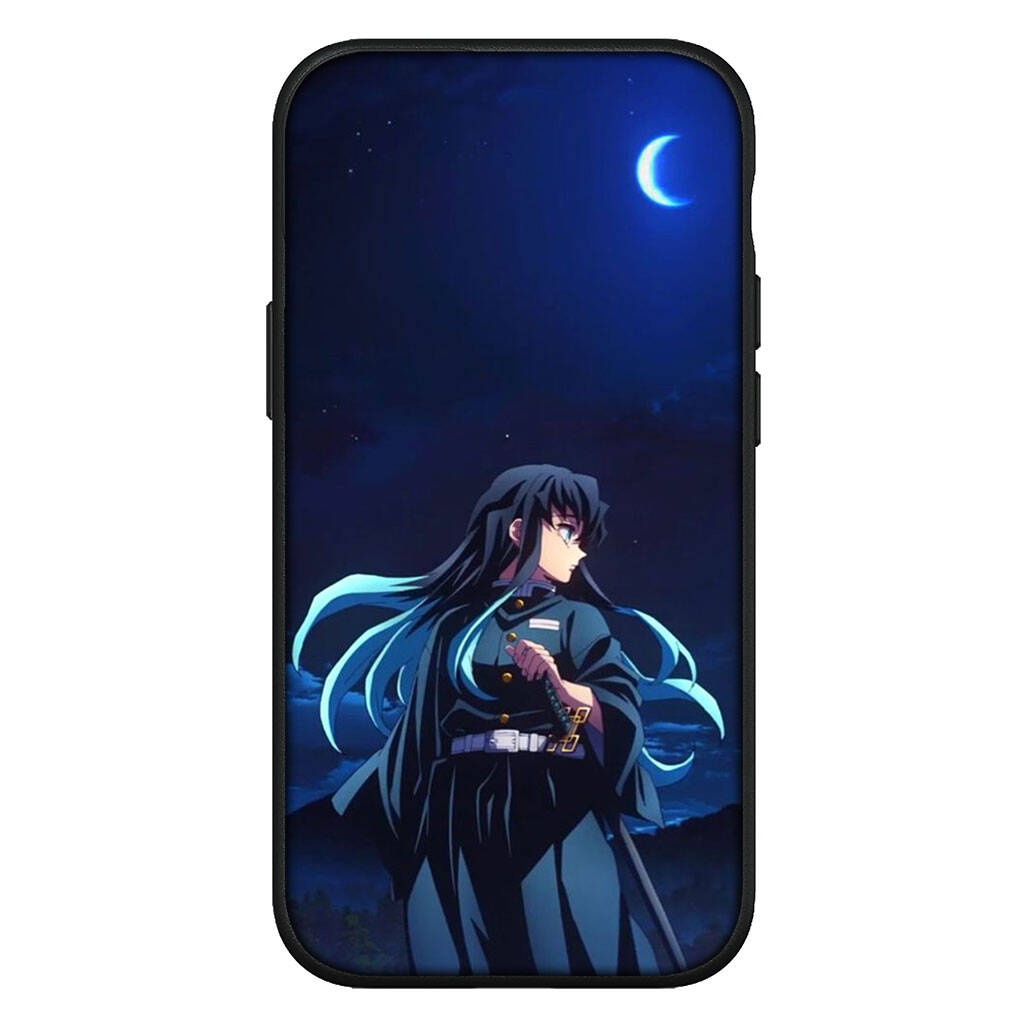 Für Samsung Galaxy S25 S24 S23 S22 Ultra FE Plus A17 A37 A57 A56 A55 A06 A16 A15 A36 A26 A35 A05 A54 Hülle Muichiro Tokito Kamado Tanjiro Demon Slayer